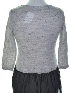 Bar III Women Size XS Gray Knit Top