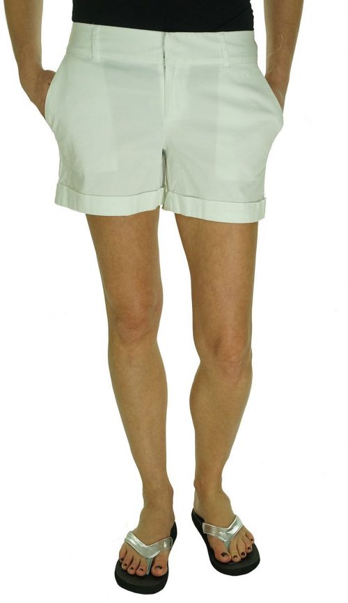 Maison Jules Women Size 2 White Casual Shorts Pants