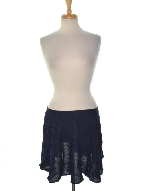 Denim Supply Ralph Lauren Women Size Small S Navy A-Line Skirt