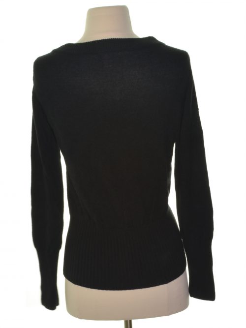 Bar III Women Size XS Black Casual Sweater