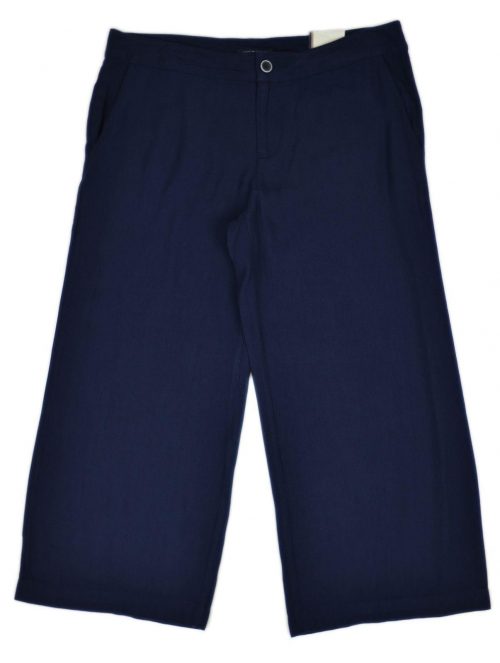 Tommy Hilfiger Women Size 4 Navy Capris Cropped Pants