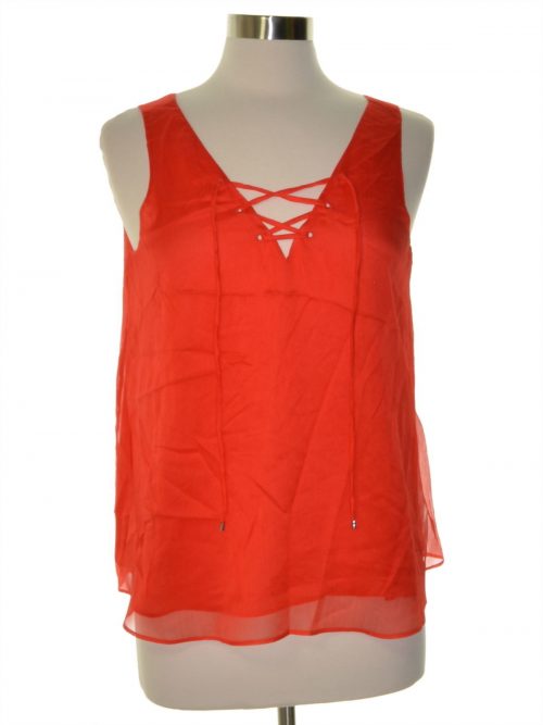 Rachel Roy Women Size Medium M Red Tank Top