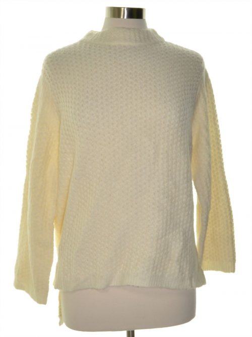 Rachel Roy Women Size Large L Ivory Casual Sweater