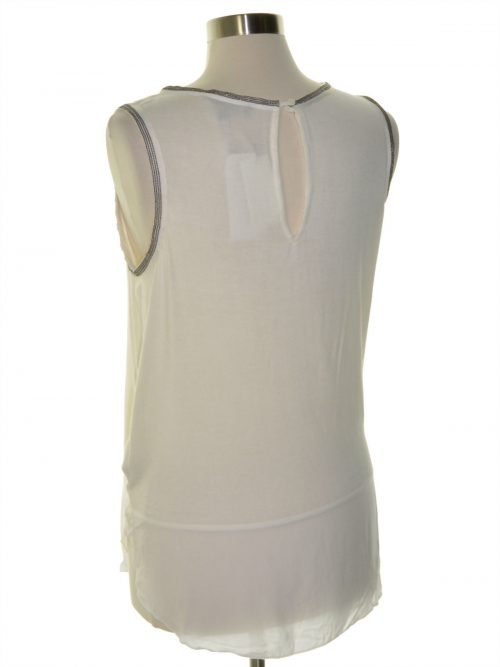 Sanctuary Women Size Large L White Tank Top