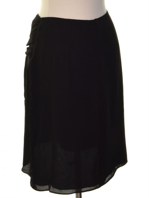 Bar III Women Size 6 Black A-Line Skirt