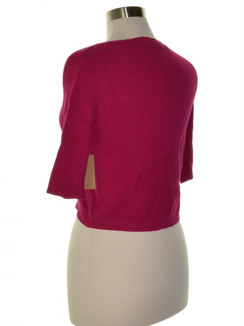 Rachel Roy Women Size Large L Dark Pink Cropped Top