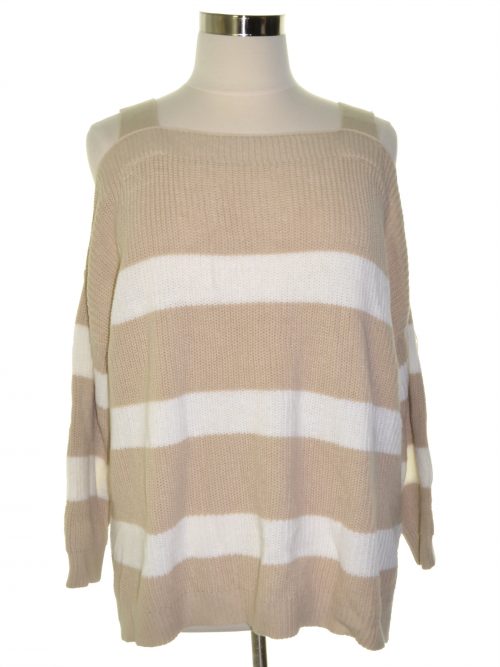 Style & Co. Women Size XL Light Beige Pullover Sweater