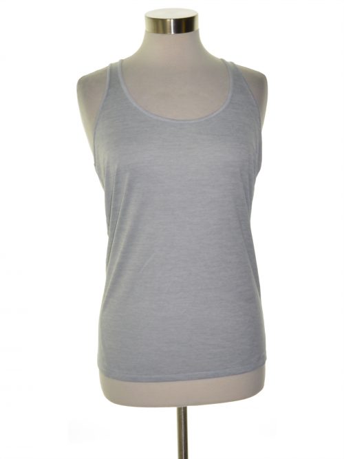 Ideology Women Size Medium M Silver Tank Athletic