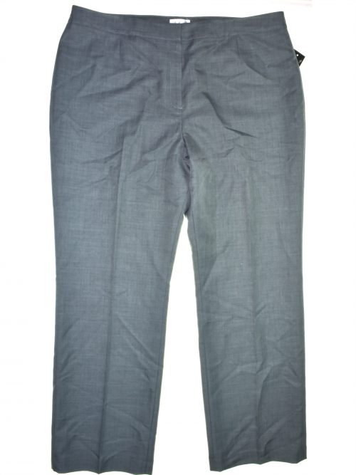 Le Suit Women Size 18 Grey Trousers Pants