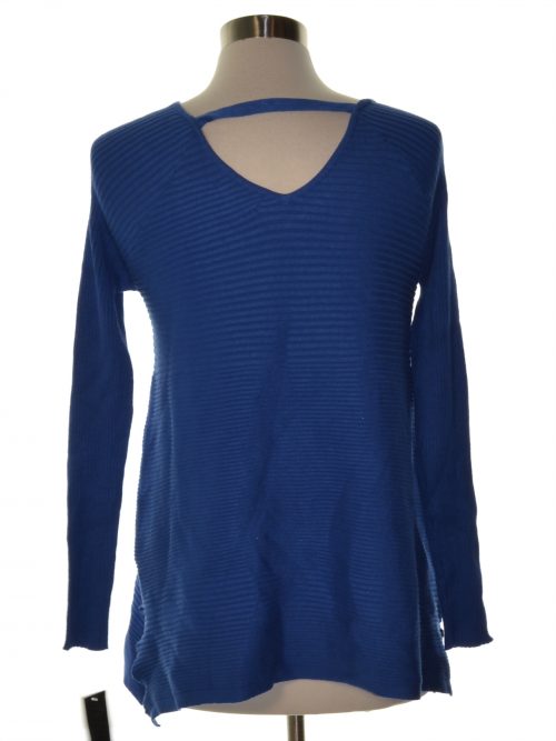 Thalia Sodi Women Size Medium M Blue Sweatshirt Sweater