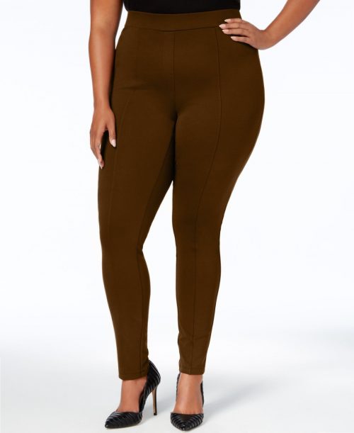 Style & Co. Plus Size 24W Brown Leggings Pants