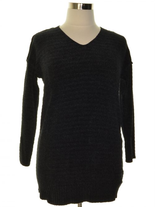 Style & Co. Women Size Small S Black Pullover Sweater