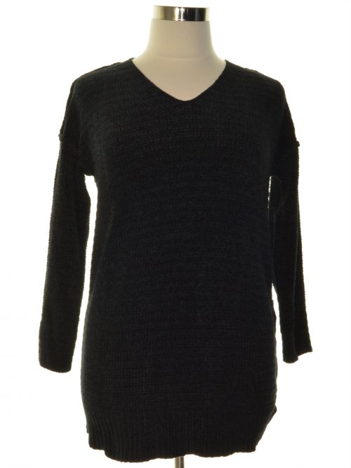 Style & Co. Women Size Small S Black Pullover Sweater