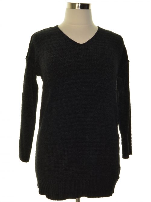 Style & Co. Women Size Small S Black Pullover Sweater