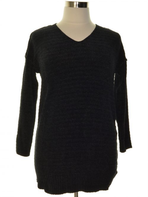 Style & Co. Women Size Small S Black Pullover Sweater