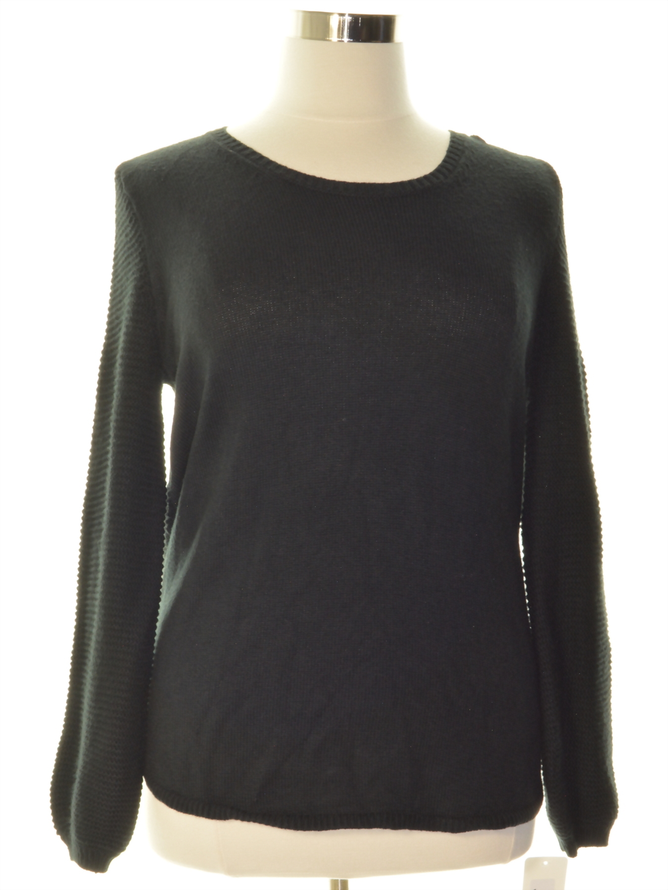 Style & Co. Women Size Large L Black Pullover Sweater | Canerra