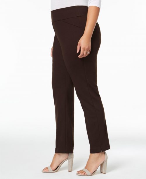 Charter Club Plus Size 14W Slim-Leg Pants